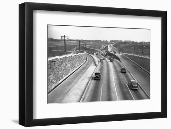 Junction of Parkways on Long Island-null-Framed Photographic Print