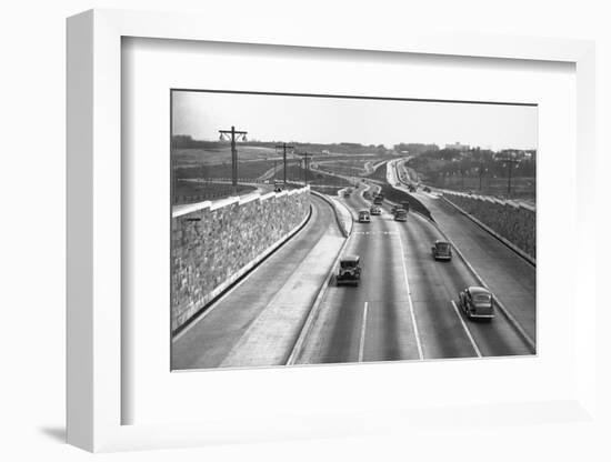 Junction of Parkways on Long Island-null-Framed Photographic Print