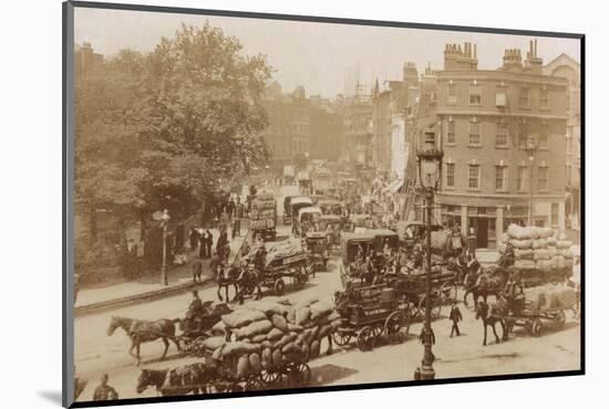 Junction of Tower Hill, Mansell Street and Tower Bridge, London, 11 June 1914-null-Mounted Photographic Print