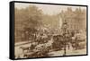 Junction of Tower Hill, Mansell Street and Tower Bridge, London, 11 June 1914-null-Framed Stretched Canvas