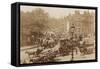 Junction of Tower Hill, Mansell Street and Tower Bridge, London, 11 June 1914-null-Framed Stretched Canvas