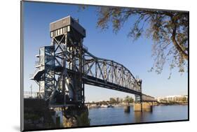 Junction Pedestrian Bridge, Little Rock, Arkansas, USA-Walter Bibikow-Mounted Photographic Print