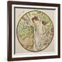 June, 1899 (Detail)-Alphonse Mucha-Framed Giclee Print