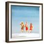 June 1956: Girls in Braided Wigs Modeling Beach Fashions in Cuba-Gordon Parks-Framed Photographic Print