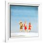 June 1956: Girls in Braided Wigs Modeling Beach Fashions in Cuba-Gordon Parks-Framed Photographic Print