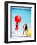 June 1956: Girls Modeling Beach Fashions in Cuba-Gordon Parks-Framed Premium Photographic Print