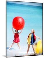 June 1956: Girls Modeling Beach Fashions in Cuba-Gordon Parks-Mounted Photographic Print