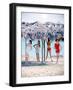 June 1956: Girls Modeling Beach Fashions in Cuba-Gordon Parks-Framed Photographic Print