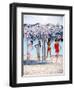 June 1956: Girls Modeling Beach Fashions in Cuba-Gordon Parks-Framed Photographic Print