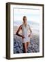 June 1956: Woman Modeling Beach Fashions in Cuba-Gordon Parks-Framed Photographic Print