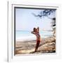 June 1956: Woman Modeling Beach Fashions in Cuba-Gordon Parks-Framed Photographic Print