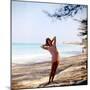 June 1956: Woman Modeling Beach Fashions in Cuba-Gordon Parks-Mounted Photographic Print