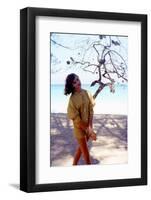 June 1956: Woman Modeling Beach Fashions in Cuba-Gordon Parks-Framed Photographic Print