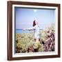 June 1956: Woman Modeling Beach Fashions in Cuba-Gordon Parks-Framed Photographic Print