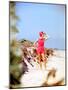 June 1956: Woman Modeling Beach Fashions in Cuba-Gordon Parks-Mounted Photographic Print