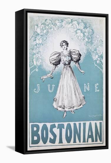 June Bostonian Poster-null-Framed Stretched Canvas