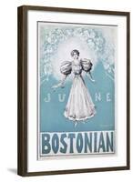 June Bostonian Poster-null-Framed Giclee Print