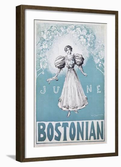 June Bostonian Poster-null-Framed Giclee Print