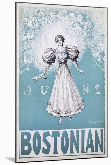 June Bostonian Poster-null-Mounted Giclee Print