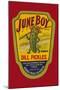 June Boy Dill Pickles-null-Mounted Art Print