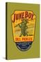 June Boy Dill Pickles-null-Stretched Canvas