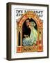 "June Bridal Couple," Saturday Evening Post Cover, June 22, 1929-Elbert Mcgran Jackson-Framed Giclee Print