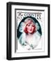 "June Bride," Country Gentleman Cover, June 7, 1924-J. Knowles Hare-Framed Giclee Print