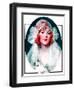 "June Bride,"June 7, 1924-J. Knowles Hare-Framed Giclee Print