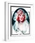 "June Bride,"June 7, 1924-J. Knowles Hare-Framed Giclee Print