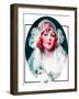 "June Bride,"June 7, 1924-J. Knowles Hare-Framed Giclee Print