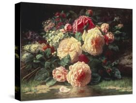 June Days-Jean Baptiste Claude Robie-Stretched Canvas