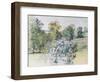 June from Our Window, 2007-Caroline Hervey-Bathurst-Framed Giclee Print