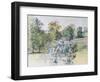 June from Our Window, 2007-Caroline Hervey-Bathurst-Framed Giclee Print