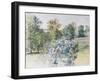 June from Our Window, 2007-Caroline Hervey-Bathurst-Framed Giclee Print