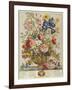 June, from 'Twelve Months of Flowers' by Robert Furber (C.1674-1756) Engraved by Henry Fletcher-Pieter Casteels-Framed Giclee Print