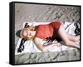 June Haver-null-Framed Stretched Canvas