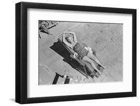 June in January, Miami Beach, Florida, 1939-Marion Post Wolcott-Framed Premium Photographic Print