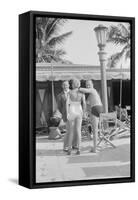 June in January, Miami Beach, Florida, 1939-Marion Post Wolcott-Framed Stretched Canvas