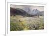 June in the Austrian Tyrol-John MacWhirter-Framed Giclee Print