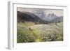 June in the Austrian Tyrol-John MacWhirter-Framed Giclee Print