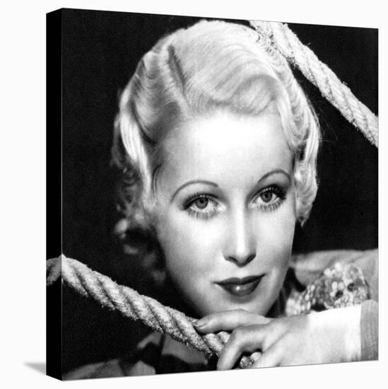 June Lang, American Actress, 1934-1935-null-Stretched Canvas