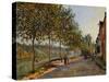 June Morning, 1884-Alfred Sisley-Stretched Canvas