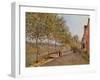 June Morning in Saint-Mammes, 1884-Alfred Sisley-Framed Giclee Print