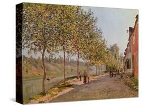 June Morning in Saint-Mammes, 1884-Alfred Sisley-Stretched Canvas