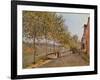 June Morning in Saint-Mammes, 1884-Alfred Sisley-Framed Giclee Print