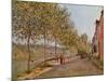 June Morning in Saint-Mammes, 1884-Alfred Sisley-Mounted Giclee Print