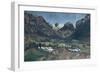 June night in the moutain village-Johan Christian Dahl-Framed Giclee Print