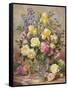 June's Floral Glory-Albert Williams-Framed Stretched Canvas