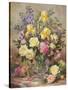 June's Floral Glory-Albert Williams-Stretched Canvas