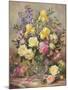 June's Floral Glory-Albert Williams-Mounted Giclee Print